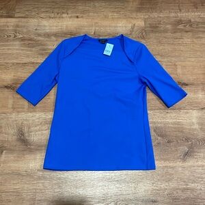 NWT Ann Taylor Petite Elbow Sleeve Top Small